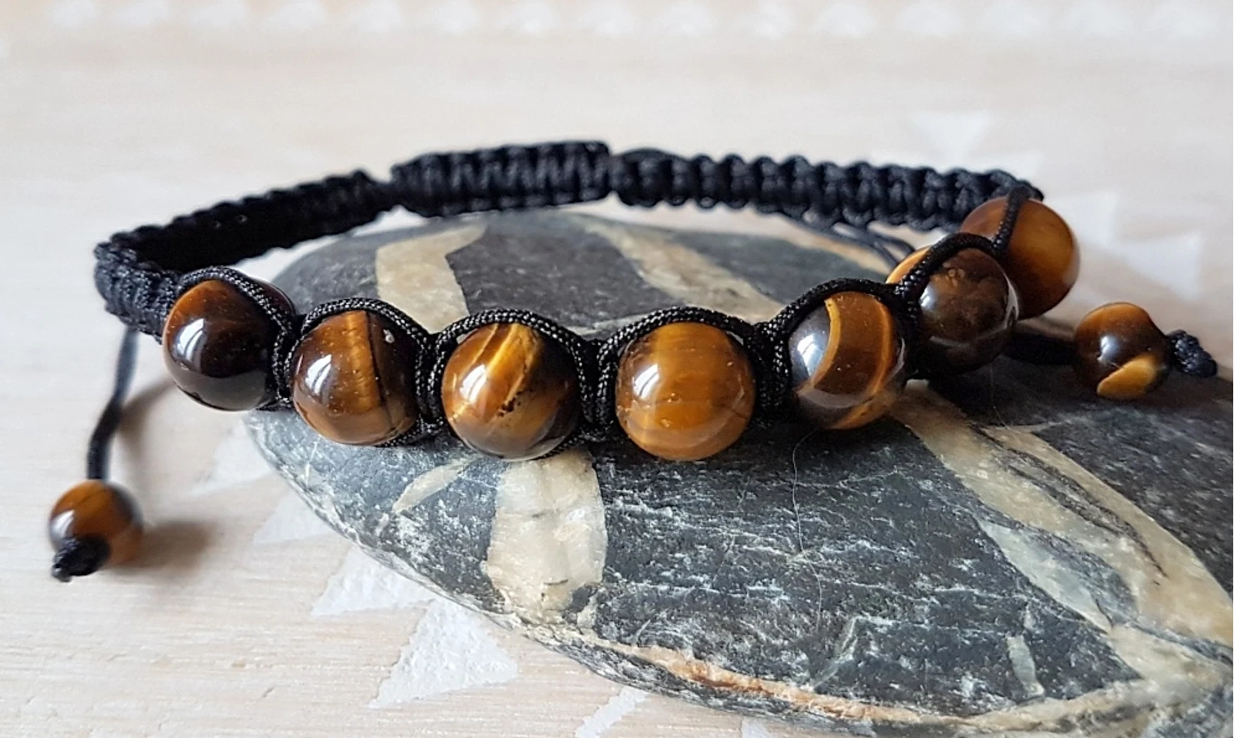 Tiger Eye Shamballa Bracelet