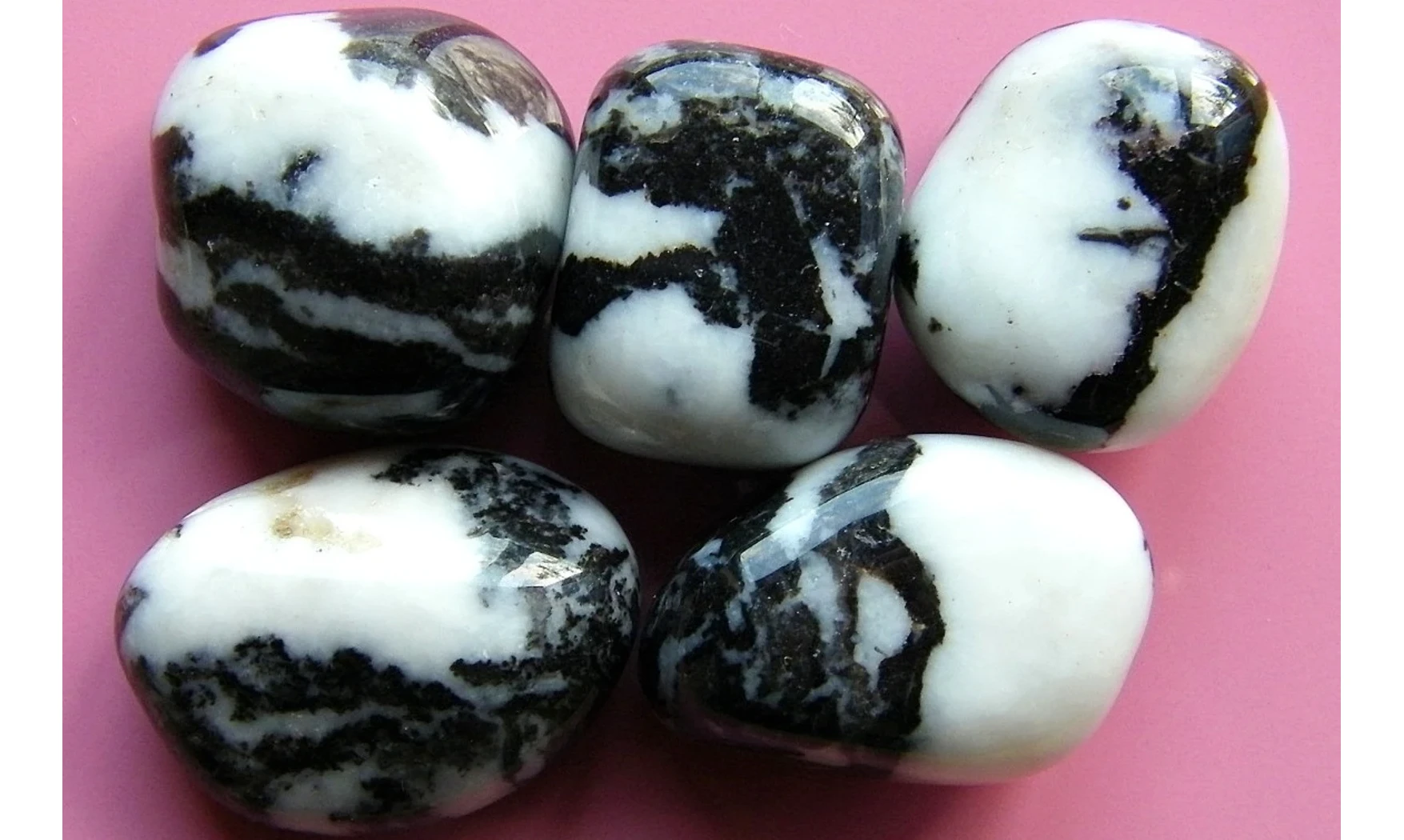 Zebra Jasper Tumbled Stone