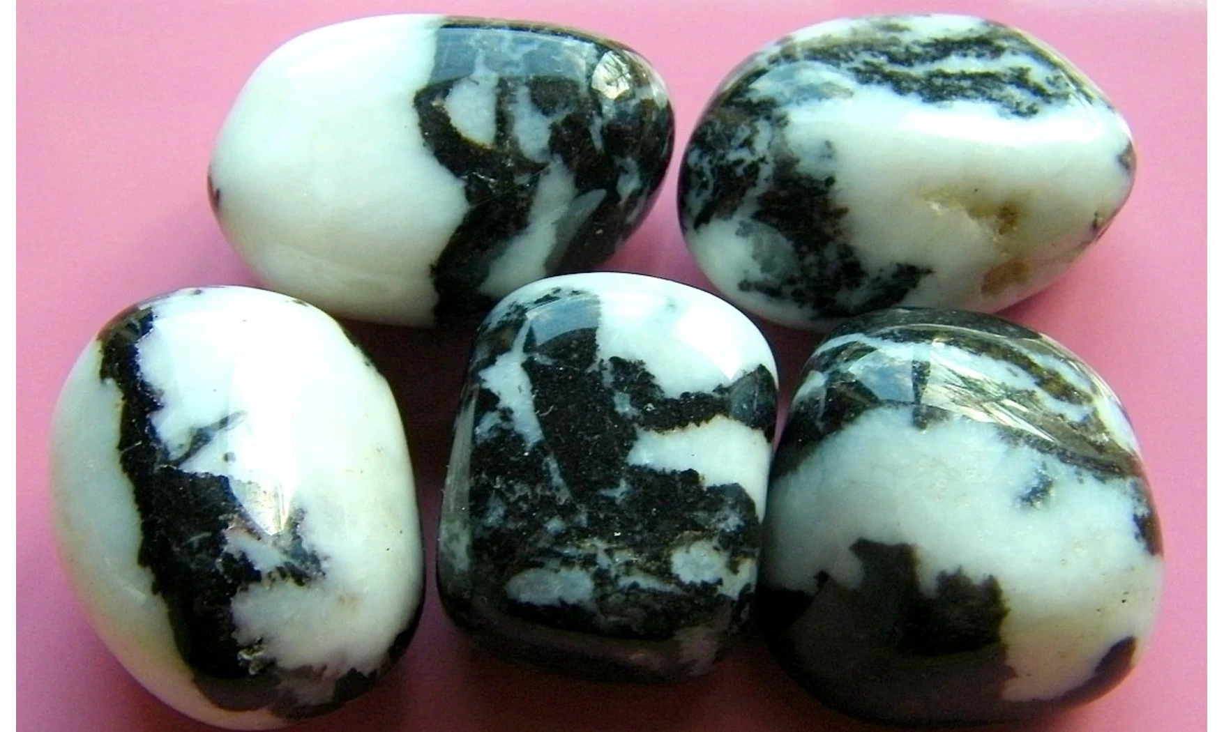Zebra Jasper Tumbled Stone