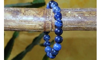Sodalite pierres Boules bracelet