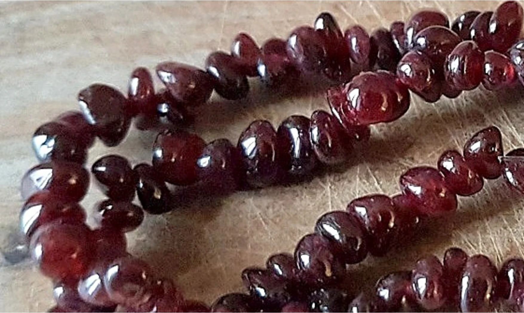 Garnet Chips Necklace