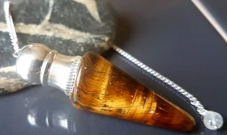 Tiger Eye cone pendulum