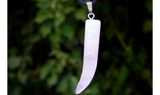 Rose Quartz Pepper Pendant