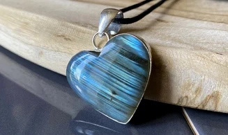Labradorite & 925 Silver plated 11