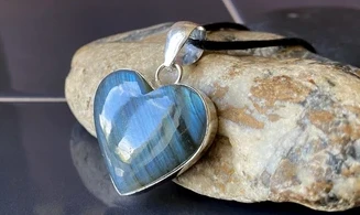 Labradorite & 925 Silver plated 11