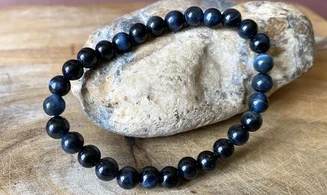 Oeil de Faucon pierres Boules bracelet