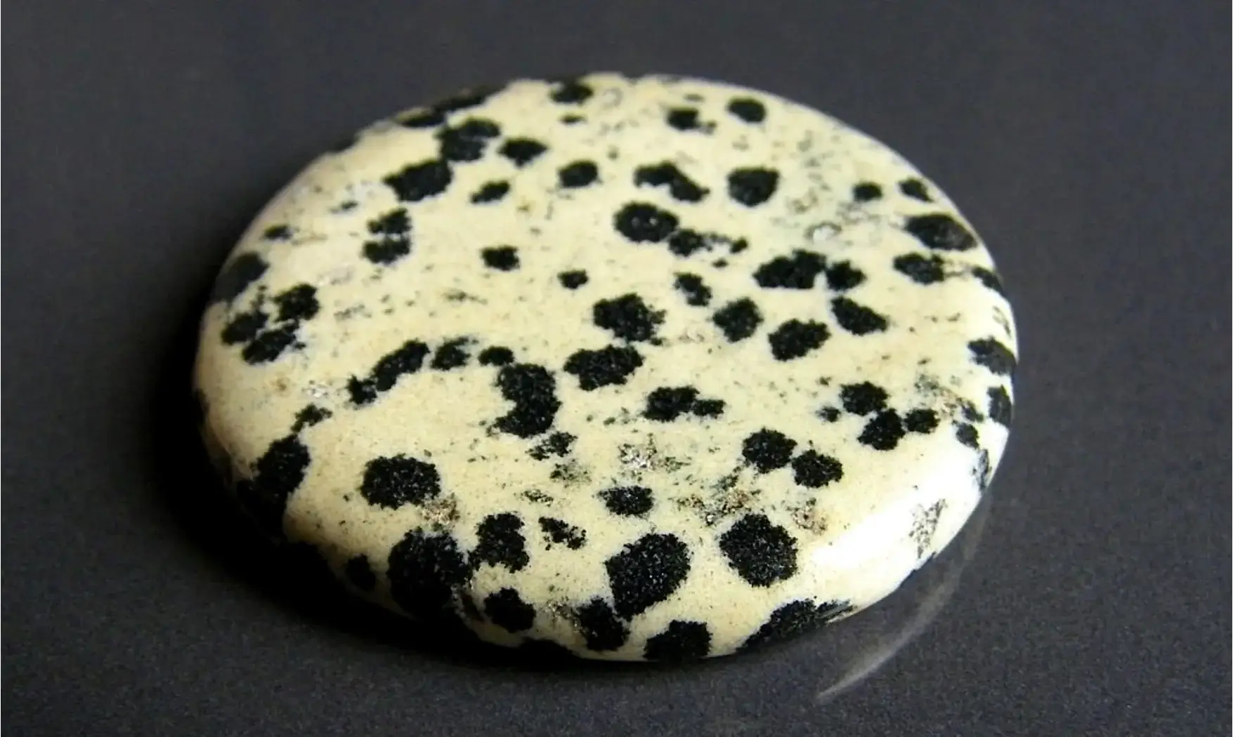 Jaspe Dalmatien Galet pierre plate