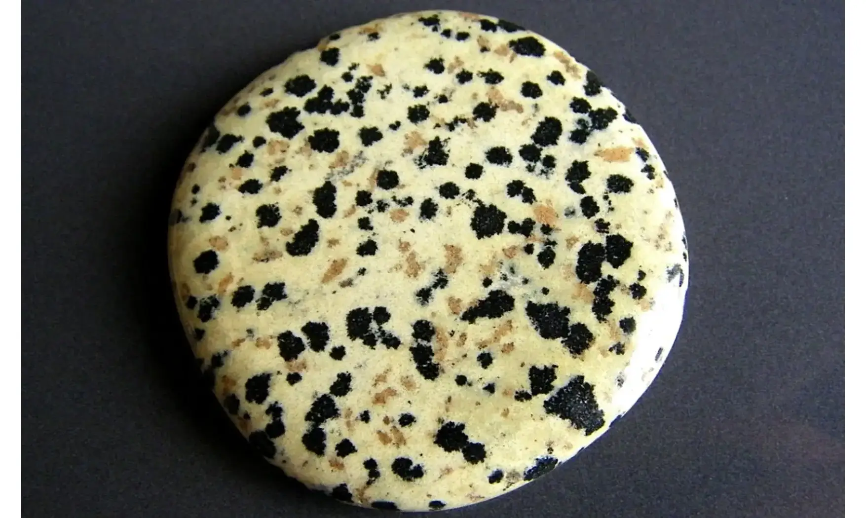 Jaspe Dalmatien Galet pierre plate
