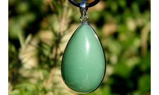 Green Aventurine Cabochon pendant