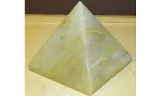 Pyramid Calcite Orange