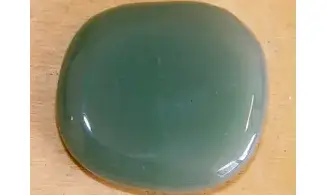 Aventurine verte Galet pierre plate