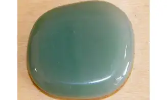 Aventurine verte Galet pierre plate