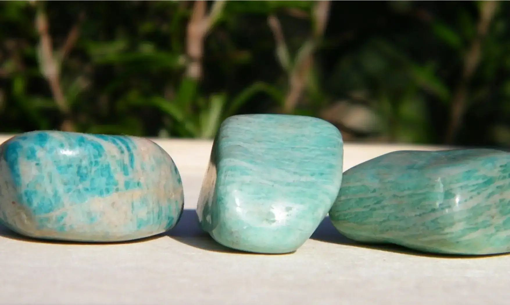 Amazonite Galet pierre roulée
