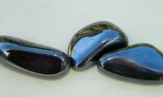 Hématite Galet pierre roulée