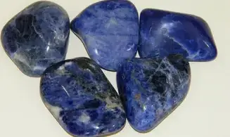 Sodalite Galet pierre roulée