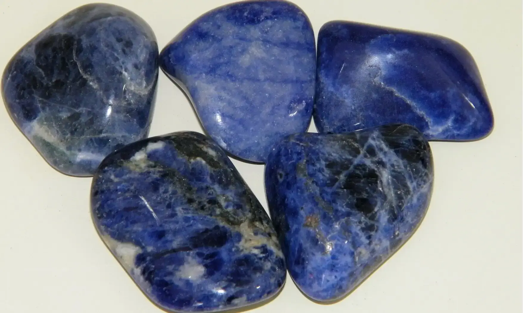 Sodalite Galet pierre roulée