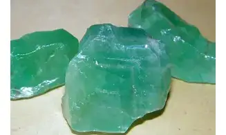 Calcite verte Pierre Brute