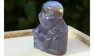 Agate Buddha stone
