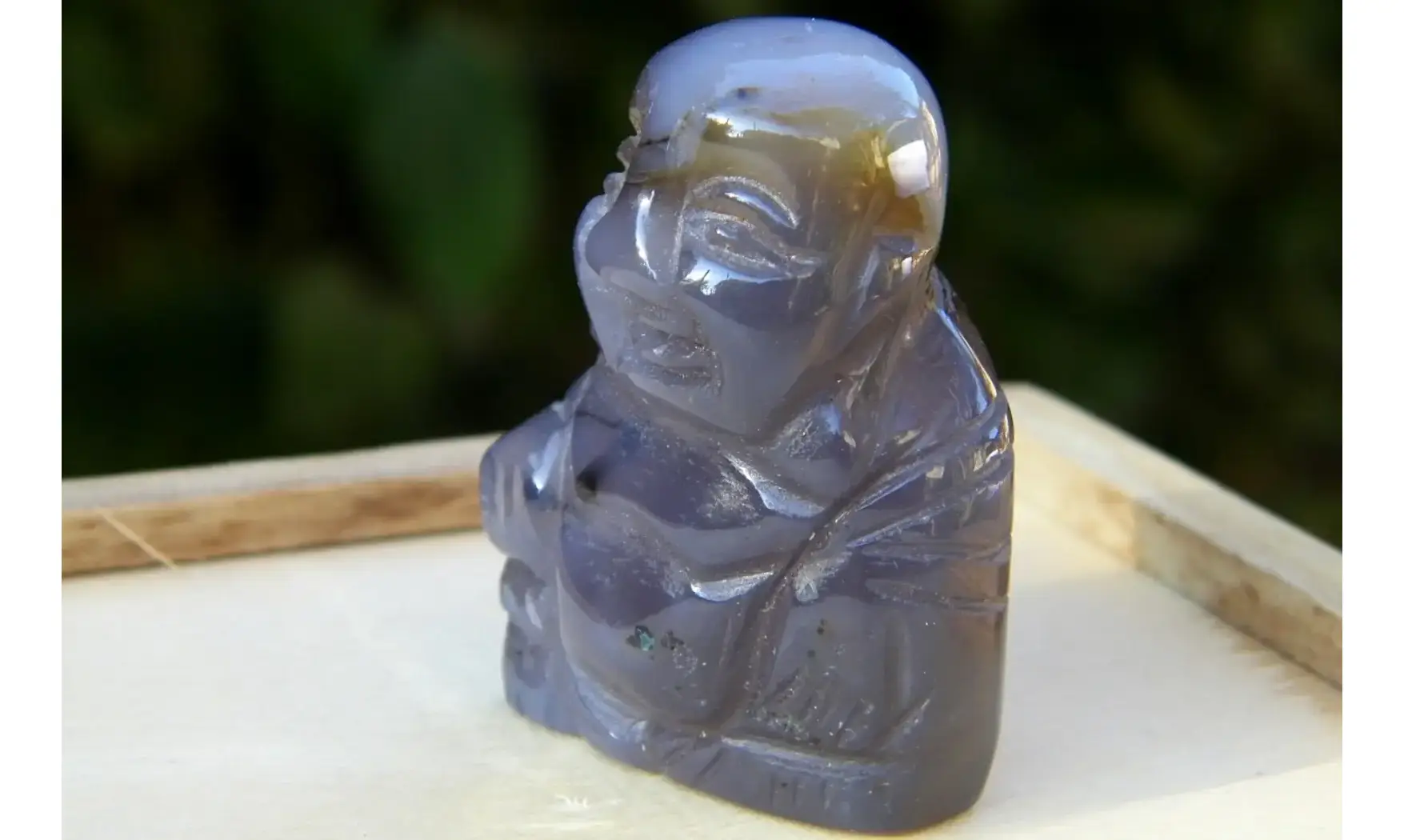 Agate Buddha stone