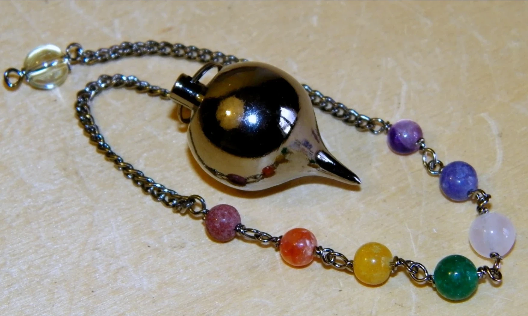 Métal pendule sphère