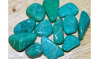 Amazonite de Russie pierre roulée