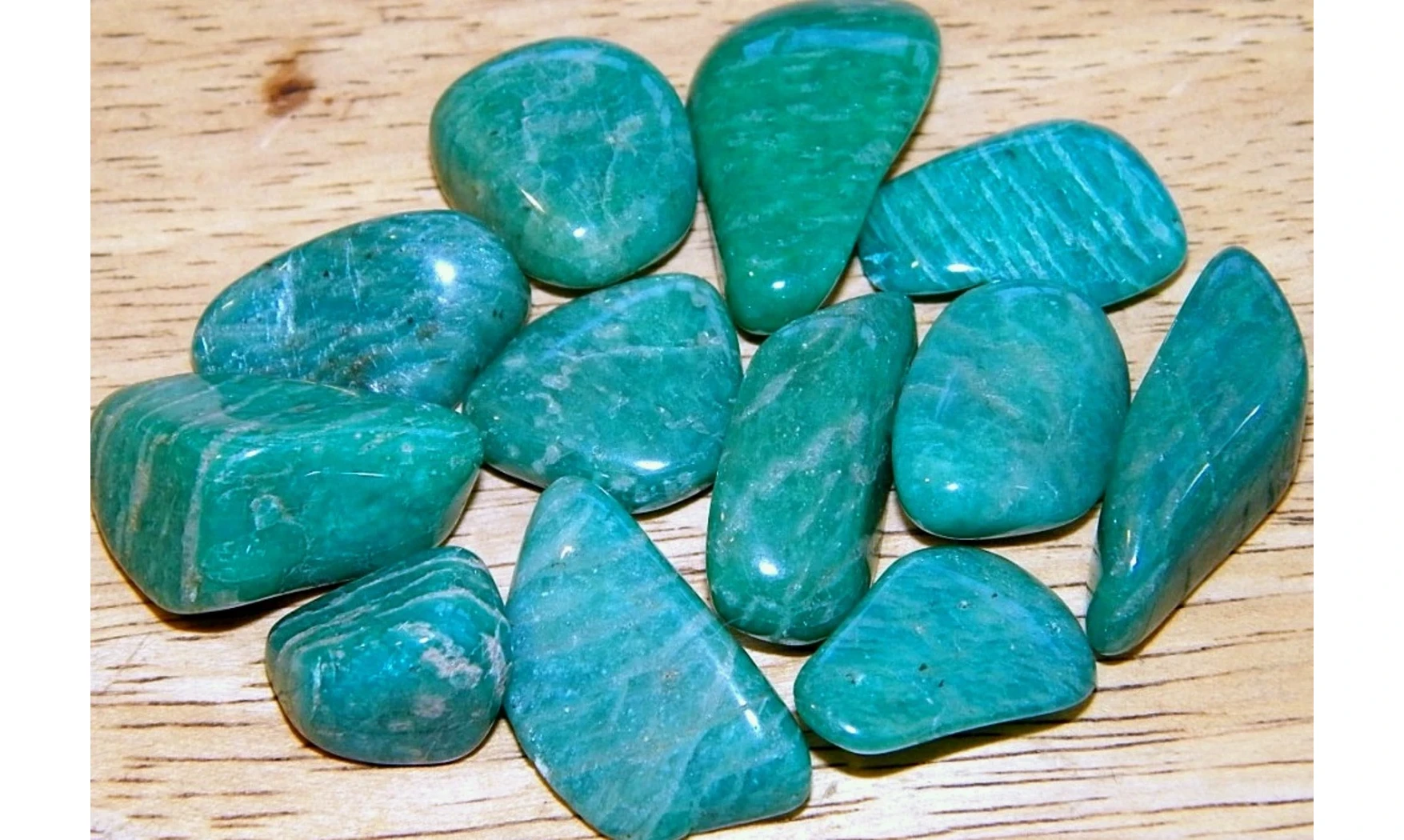 Amazonite de Russie pierre roulée