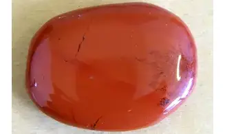Red Jasper Palm Stone