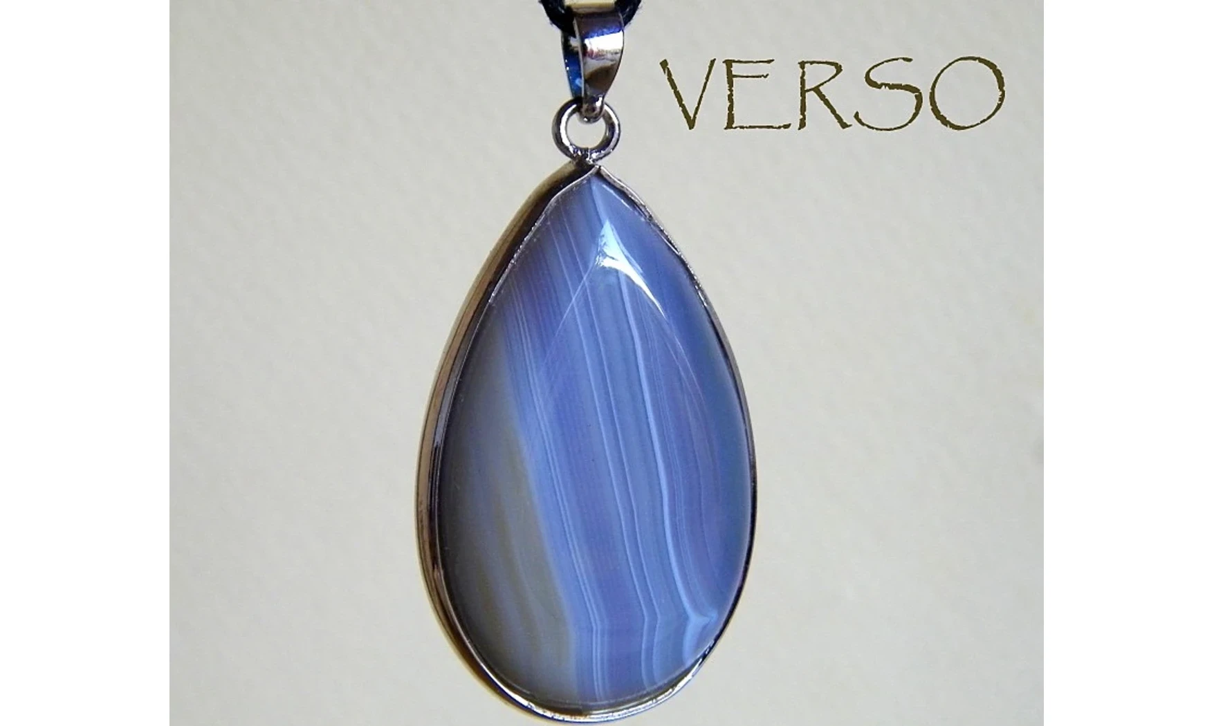 Agate 1 pierre Cabochon pendentif