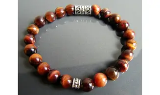 Red Tigereye Bracelet Men
