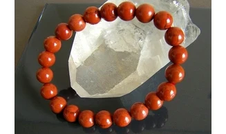 Red Jasper Round beads Bracelet