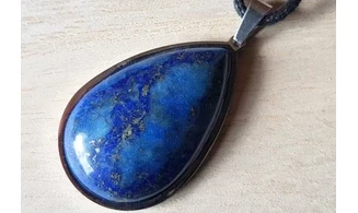Lapis Lazuli Cabochon pendentif
