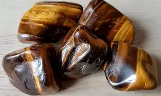 Tiger Eye large tumbled stone
