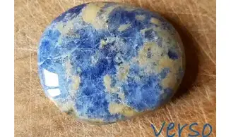 Sodalite Palm Stone 1