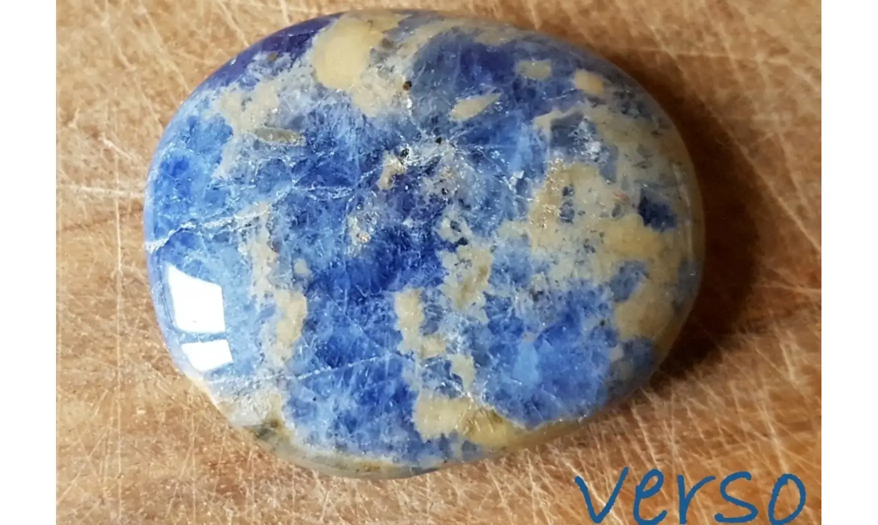 Sodalite Palm Stone 1