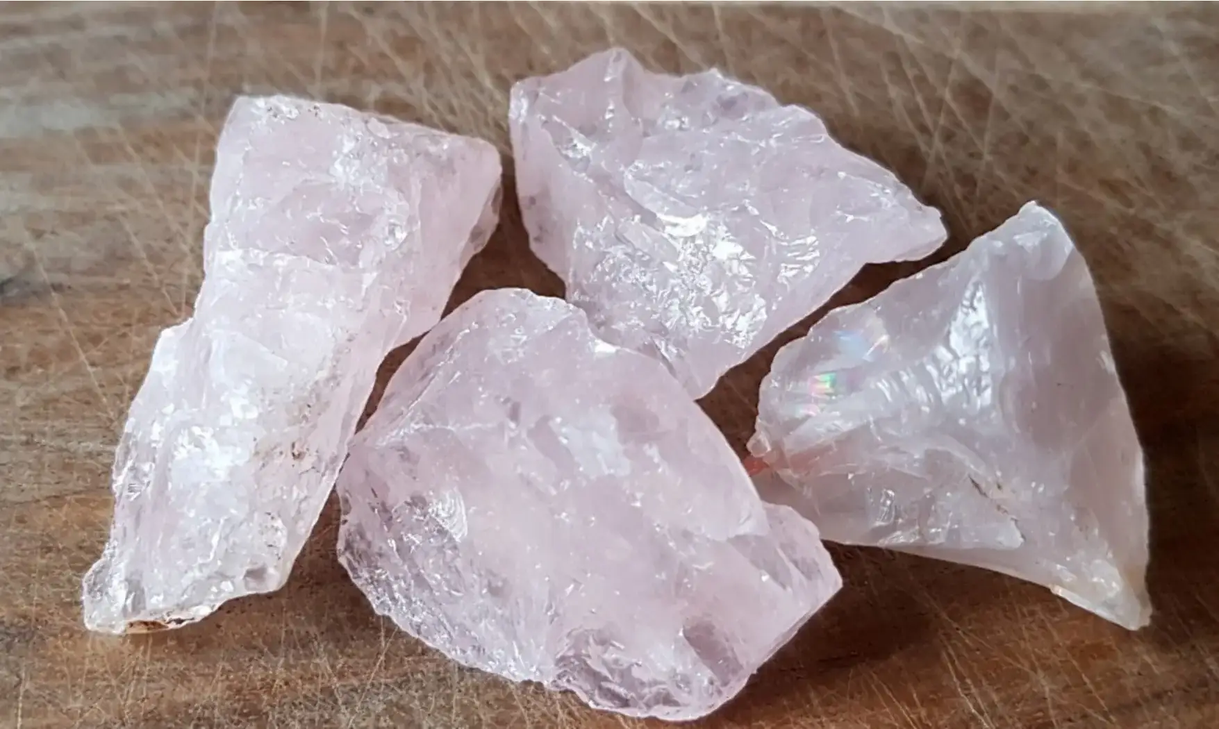 Quartz Rose Pierre Brute