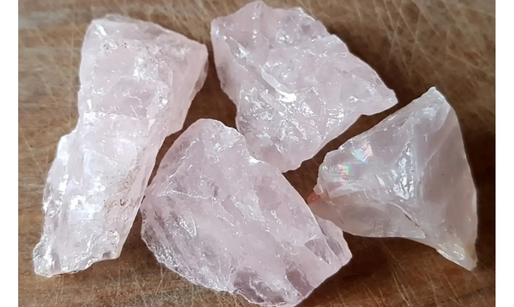 Quartz Rose Pierre Brute