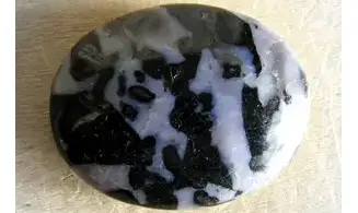Merlinite Palm Stone