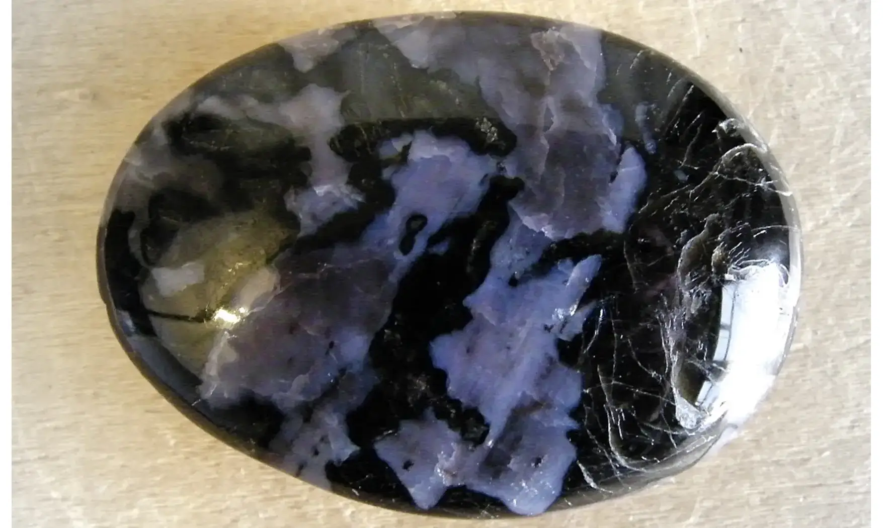 Merlinite Palm Stone