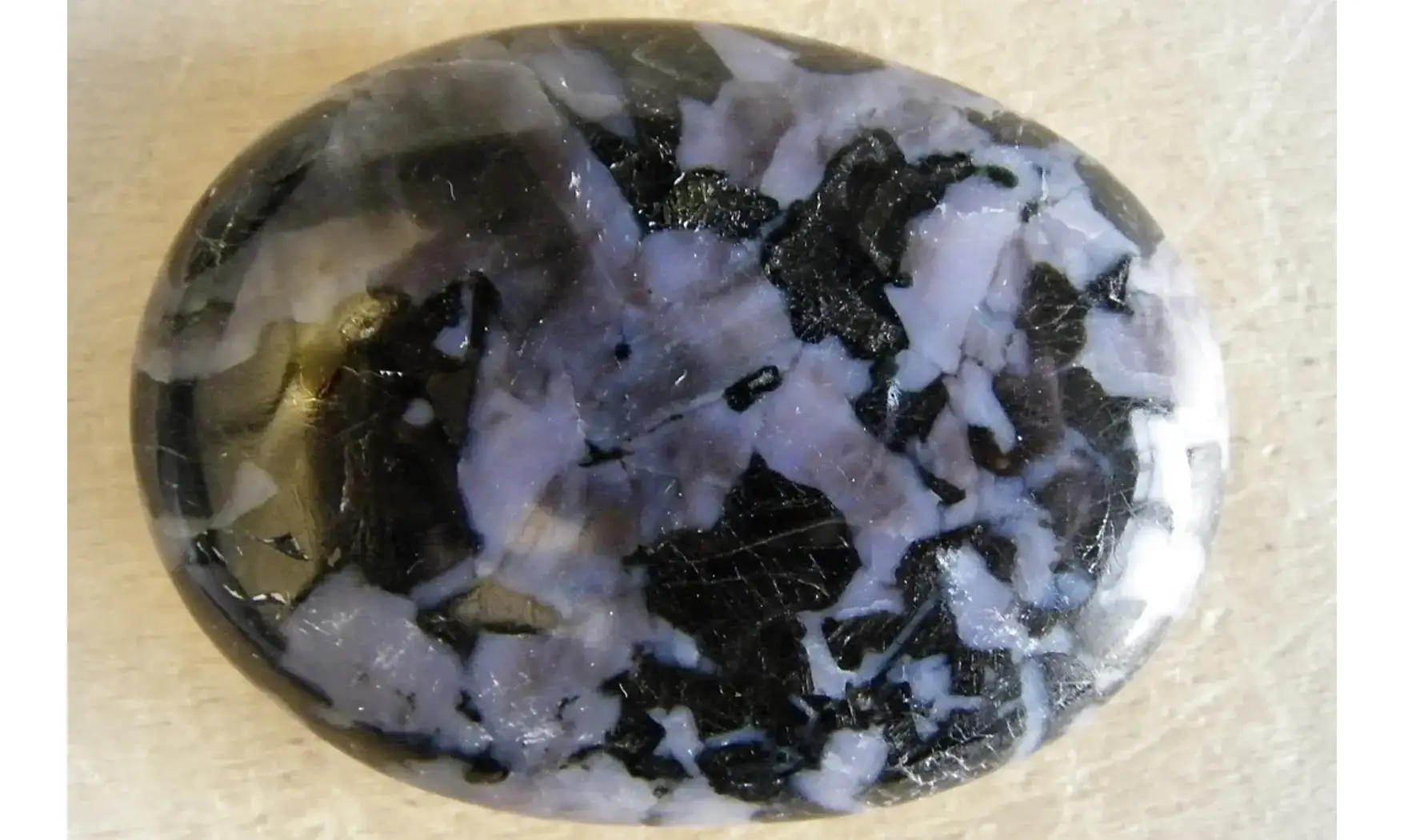 Merlinite Palm Stone