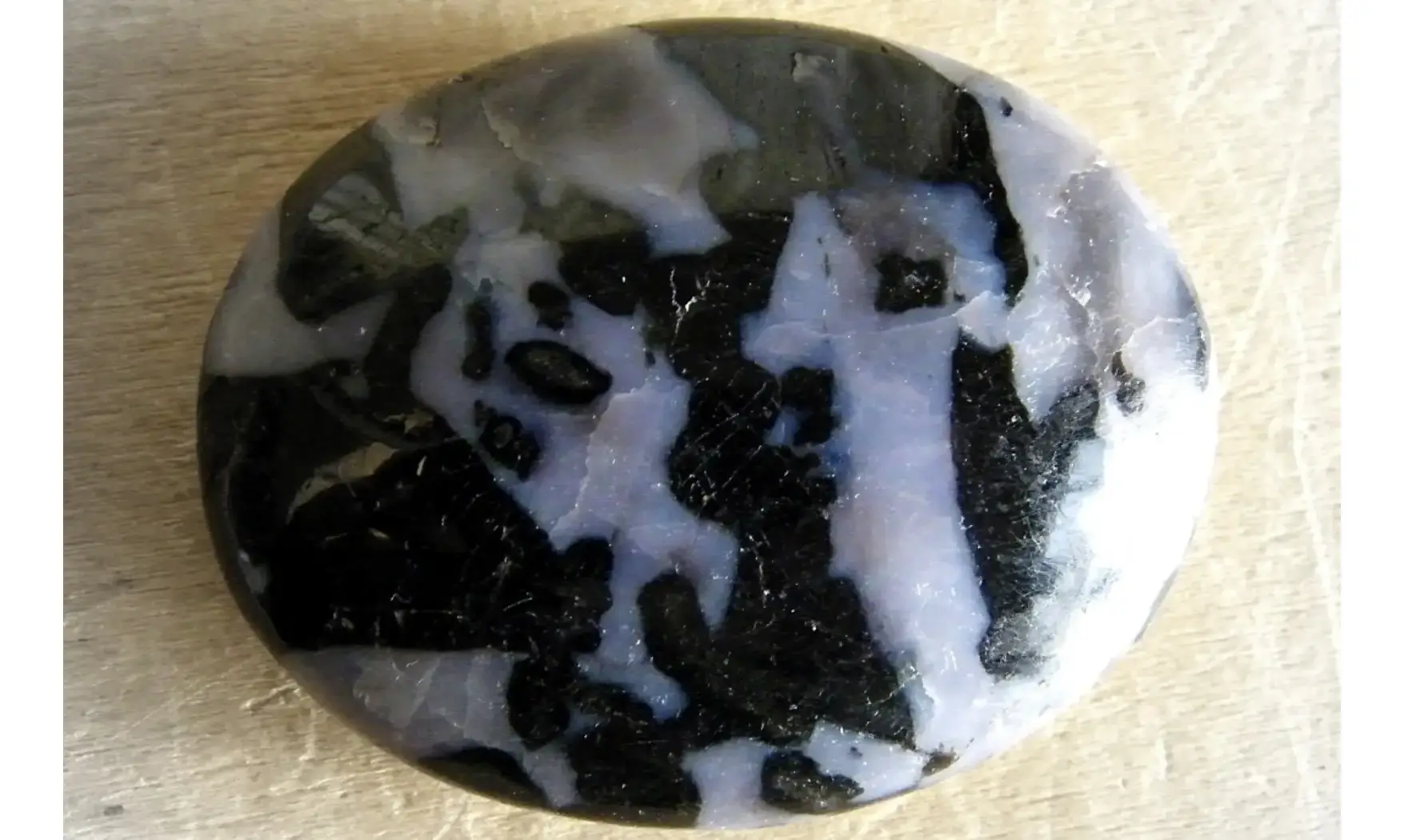 Merlinite Palm Stone