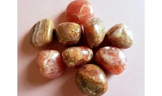 Rhodochrosite pierre roulée