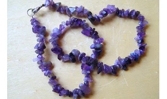 Amethyst Chips Necklace