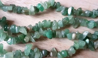 Green Aventurine Chips Necklace
