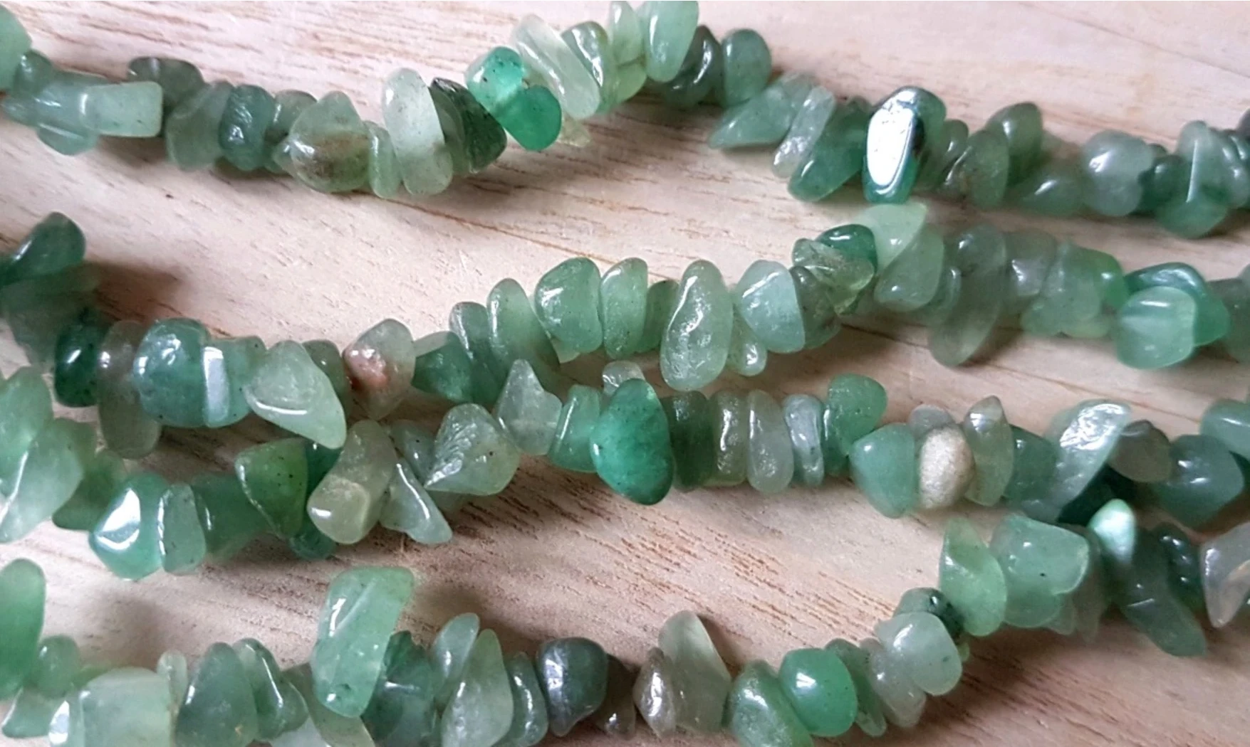 Aventurine verte pierres Baroques