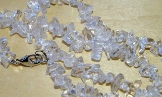 Rock Crystal Chips Necklace