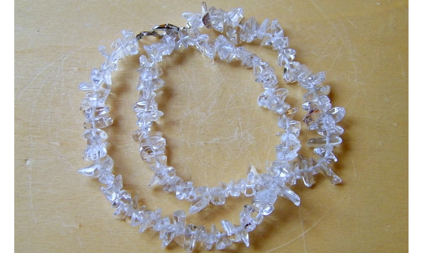 Rock Crystal Chips Necklace
