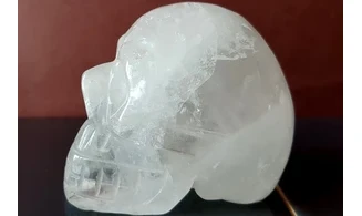 Crâne Cristal de Roche 2 pierre