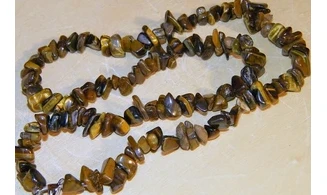 Tiger Eye Chips Necklace