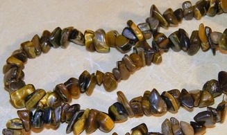 Tiger Eye Chips Necklace