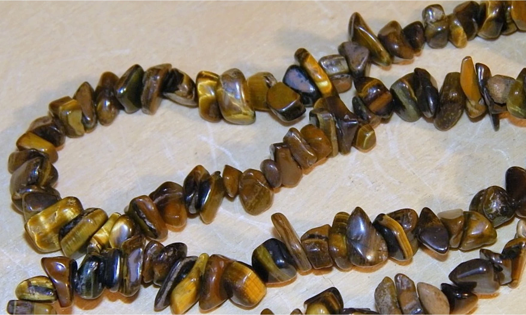 Tiger Eye Chips Necklace